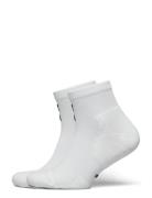 Core Run Sock Mid 2P Sport Women Sport Clothing Sport Socks White On