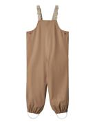 Rainwear Charlo Overall Outerwear Rainwear Bottoms Brown Wheat