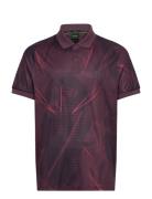 Paddy Desert Active Sport Men Men Sports Clothes Sport Tops Sport T-Skjorte Burgundy BOSS