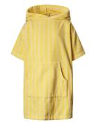 Naram Kids Poncho Home Textiles Bathroom Textiles Robes Yellow Bongusta