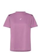 Padel Court Ss Top Sport Sport Clothing Sports Tops & T-shirts Sport T-Skjorte Purple Asics