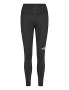 W Ma Flex 25In Tight Graphic Sport Women Sport Clothing Sport Tights Sport Training Tights Black The North Face