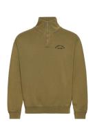 Placide Sweatshirt/Hoodie Tops Sweatshirts & Hoodies Sweatshirts Khaki Green Maison Labiche Paris