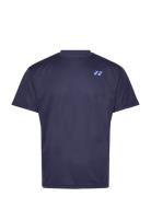 Yy Logo T-Shirt Sport Men Sports Clothes Sport Tops Sport T-Skjorte Navy Y X