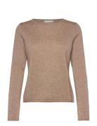 Bs Ophelia Regular Fit Knitwear Tops Knitwear Jumpers Brown Bruun & Stengade