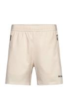 Borg Zip Shorts Sport Sport Clothing Sport Shorts Sport Training Shorts Beige Björn Borg