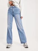 Object Collectors Item - Straight jeans - Light Blue Denim - Objmarina Mw Denim Jeans Noos - Jeans