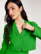 Only - Dressjakker & Blazere - Vibrant Green - Onlmaia L/S Cropped Blazer Cc Tlr - Dressjakker & Blazere