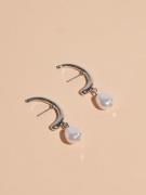 Pieces - Øreringe - Silver Colour Mop - Pcemma Earrings D2D - Smykker - Earrings