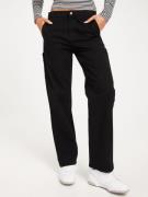 Carhartt WIP - Wide leg jeans - Black - W' Pierce Pant Straight - Jeans
