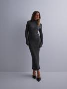 Object Collectors Item - Langærmede kjoler - Magnet W. Magnet Lurex - Objrike L/S Knit Dress 129 - Kjoler - Long sleeved dresses