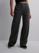 Object Collectors Item - Vide bukser - Medium Grey Melange Col - Objlisa Wide Pant Noos - Bukser