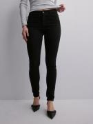 Pieces - Skinny jeans - Black Denim - Pcdana Mw Skinny Jeans BL102 Noos B - Jeans