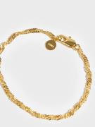 Muli Collection - Armbånd - Guld - Twisted Rope Bracelet - Smykker - Bracelet