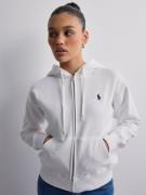 Polo Ralph Lauren - Hoodies - White - Ls Zip Hd-Long Sleeve-Knit - Trøjer