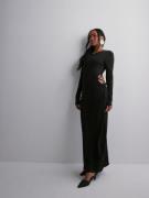 Only - Maxikjoler - Black - Onlmay Life L/S Maxi Dress Jrs Now - Kjoler - Maxi Dresses