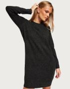 Vero Moda - Sort - Vmdoffy Ls O-Neck Dress Ga Noos