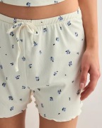 Only - Blå - Onlmirse Aop Shorts Jrs