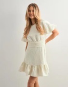 Neo Noir - Hvid - Sulli Jacquard Dress