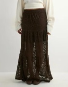 Only - Brun - Onlluna Long Skirt Jrs