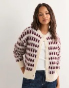 Vero Moda - Hvid - Vmlisa Ls O-Neck Cardigan