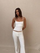 Nelly - Hvid - Built In Bra Singlet