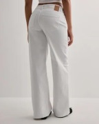 Pieces - Hvid - Pcselma Lw Wide Jeans Od Noos Bc