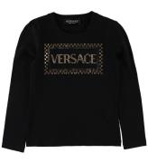Versace Bluse - Sort m. Nitter