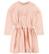 Fendi Kids Kjole - Rosa m. Pailletter