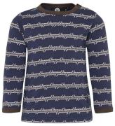 Hummel Bluse - HMLKerem - Navy/Brun