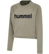 Hummel Sweatshirt - hmlGrace - StÃ¸vet GrÃ¸n