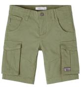 Name It Shorts - Cargo - Noos - NkmRyan - Deep Lichen Green