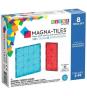 Magna-Tiles Magnet-udvidelsessæt - 8 Dele - Rektangler
