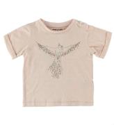 Mini A Ture T-Shirt - Laurine - Puddermeleret m. Fugl