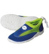 Aqua Lung Badesko - Cancun Jr - Royal Blue/Bright Green