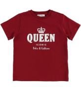 Dolce & Gabbana T-shirt - Millennials - RÃ¸d m. Queen