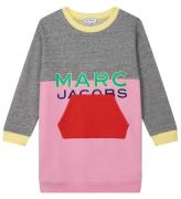 Little Marc Jacobs Sweatkjole - Cosmic Nature - Pink/GrÃ¥meleret