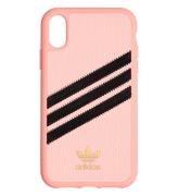 adidas Originals Cover - 3-Stripes - iPhone XS Max - Clear Pink