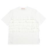 Marni T-shirt - Hvid m. FlÃ¦ser