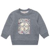 Marni Sweatshirt - GrÃ¥meleret m. Print