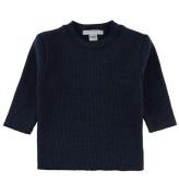 MP Bluse - Uld/Bomuld - Navy