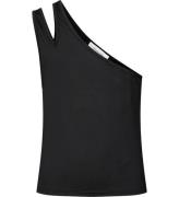 Rosemunde Top - One Shoulder - Sort