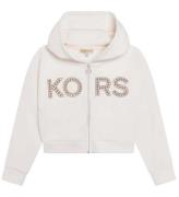 Michael Kors Cardigan - Cropped - Cream m. Nitter