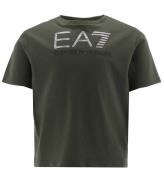EA7 T-shirt - Duffel Bag m. SÃ¸lv