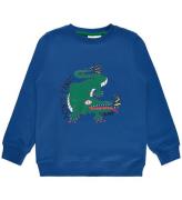 The New Sweatshirt - TnImran - Monaco Blue m. Krokodille