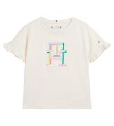 Tommy Hilfiger T-shirt - Multi Colour Monogram Tee - Calico Heat