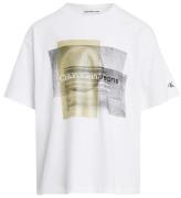 Calvin Klein T-Shirt - Layered Graphic - Bright White