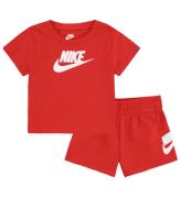 Nike ShortssÃ¦t - T-shirt/Shorts - University Red