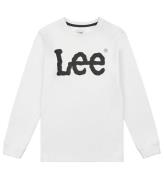 Lee Bluse - Wobbly Graphic - Bright White