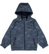 Wheat Softshelljakke m. Fleece - Henning - Navy Linoleum